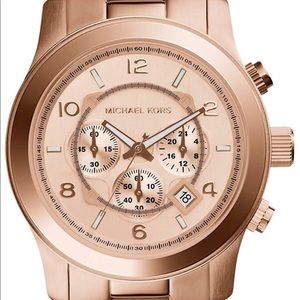 Michael Kors MK8096 rose gold men’s watch